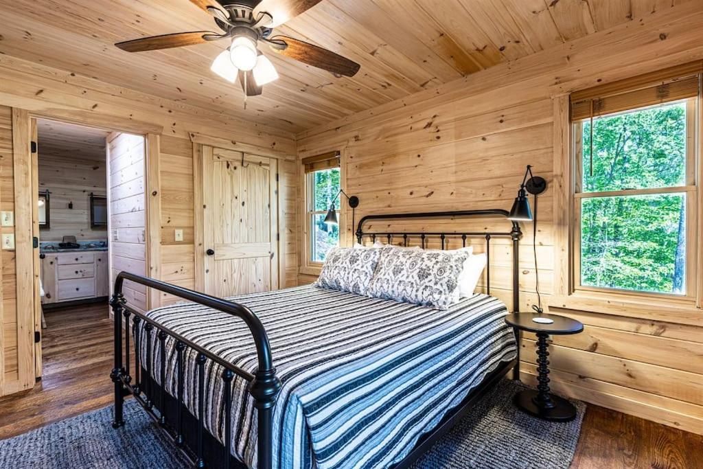 Luxe Family Cabin 8 Min To Downtown Blue Ridge Luaran gambar