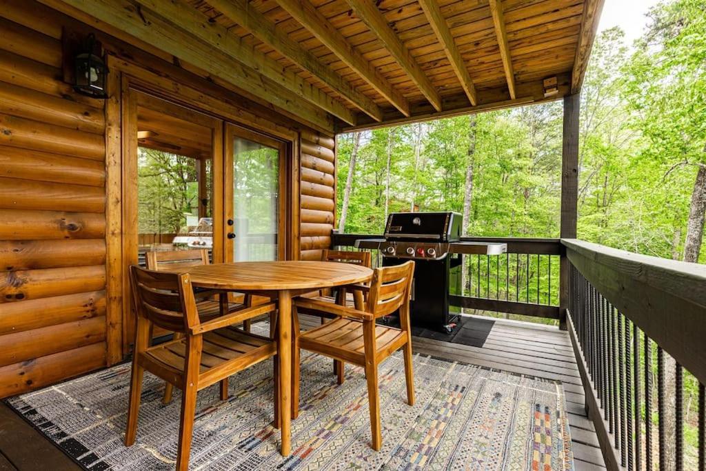 Luxe Family Cabin 8 Min To Downtown Blue Ridge Luaran gambar
