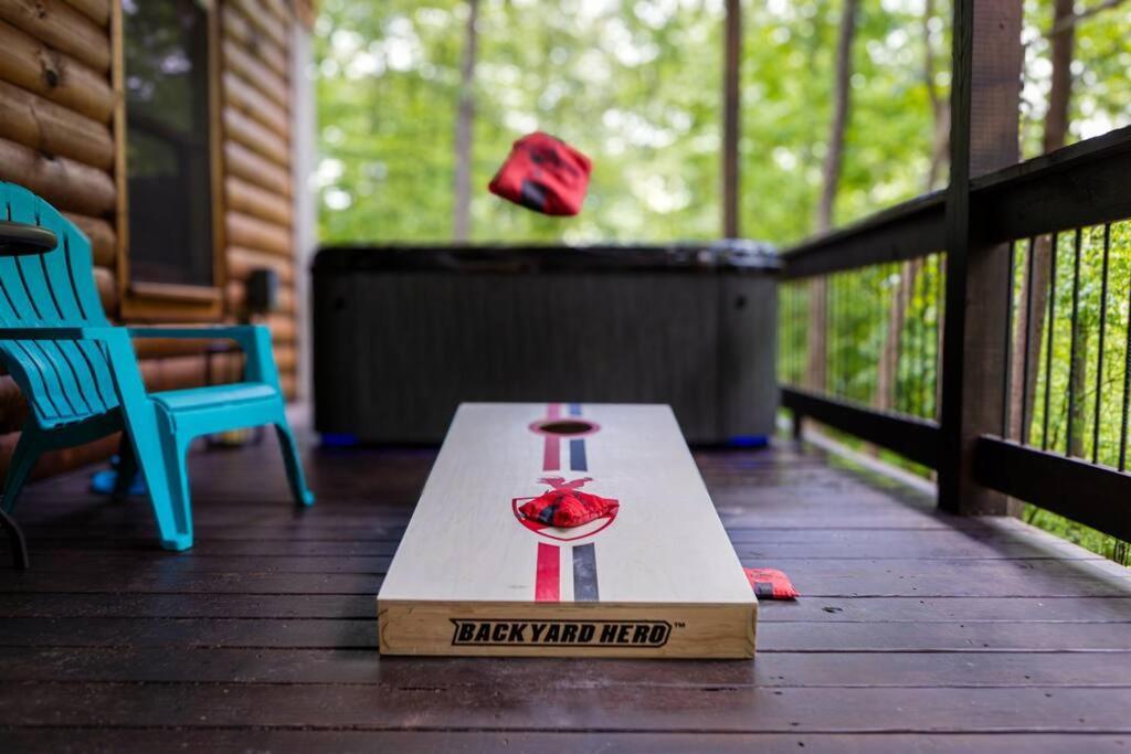Luxe Family Cabin 8 Min To Downtown Blue Ridge Luaran gambar