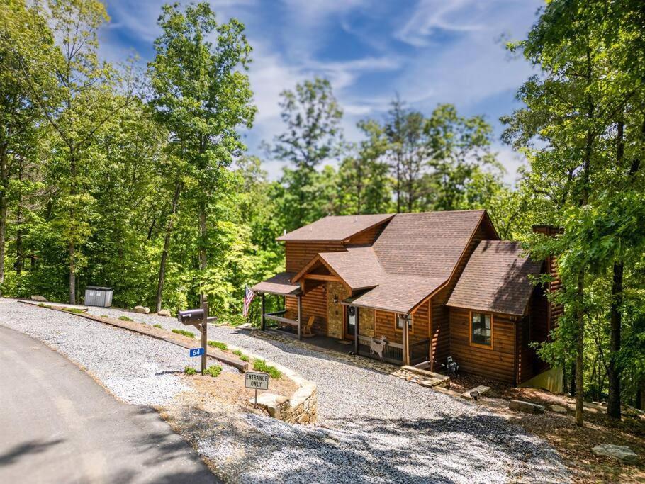 Luxe Family Cabin 8 Min To Downtown Blue Ridge Luaran gambar