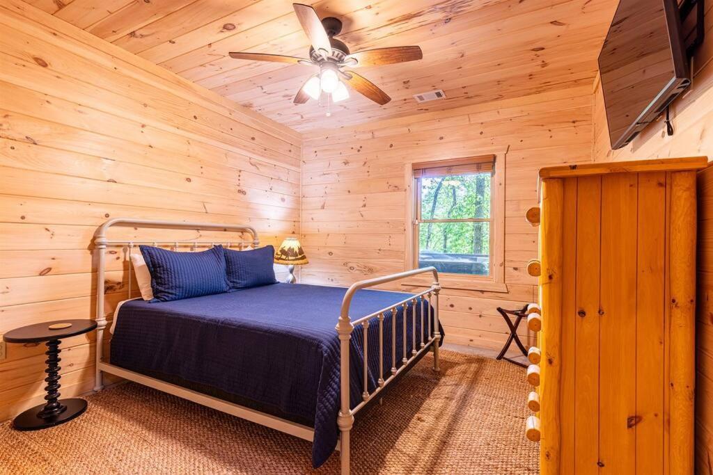Luxe Family Cabin 8 Min To Downtown Blue Ridge Luaran gambar